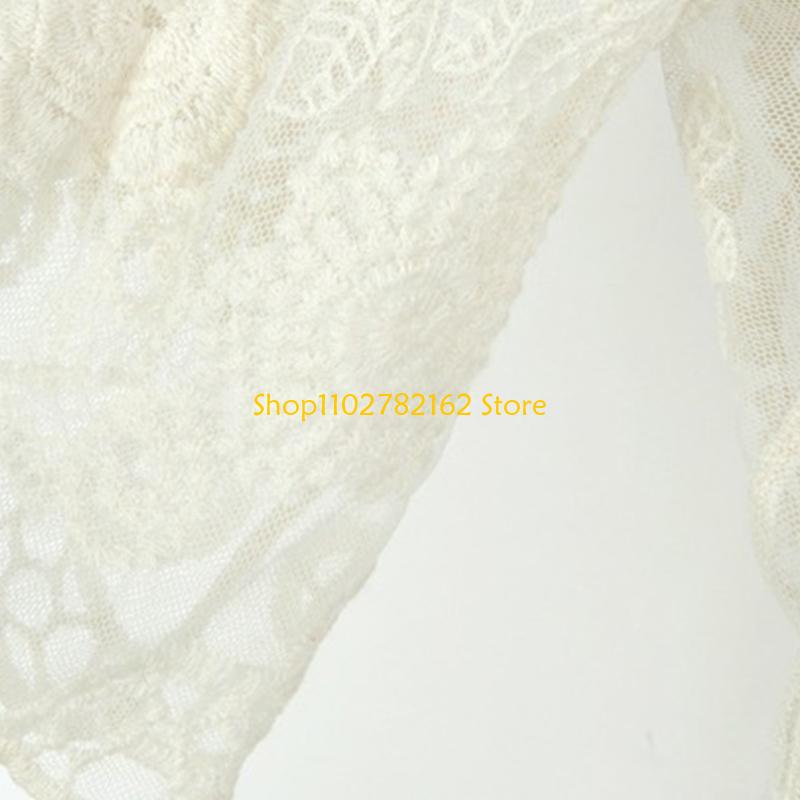 547B 여성 레이스 오픈 프론트 기모노 카디건 크로  - Kimono Sheer Floral 리뷰 및 가격